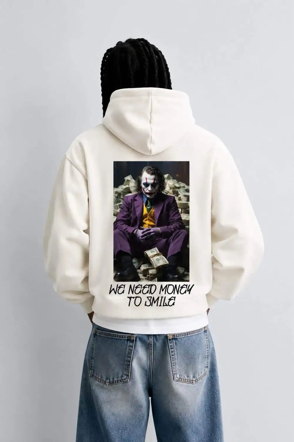 WE NEED MONEY TO SMILE