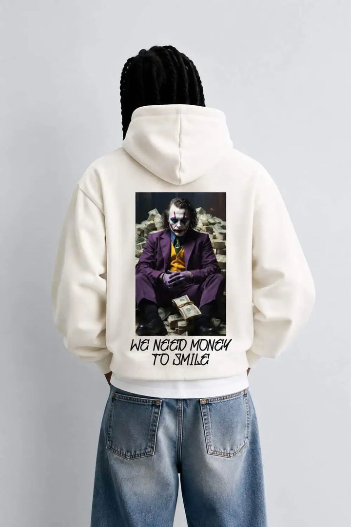WE NEED MONEY TO SMILE
